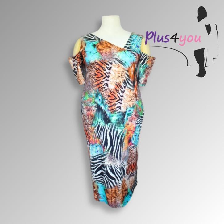 30431 Nieuw jurk maat 46/48 Created with love mt 46/48  K26, Kleding | Dames, Grote Maten, Zo goed als nieuw, Lingerie of Zwemkleding