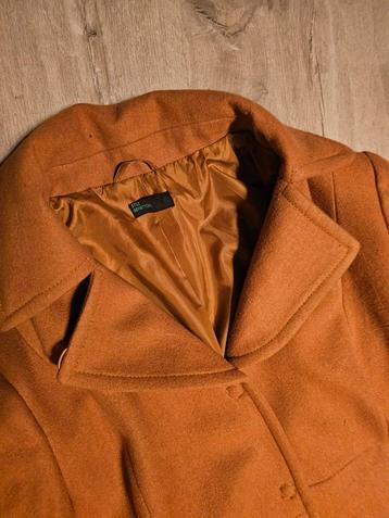 Mooie Benetton dames mantel wol en viscose 38 40 beschikbaar voor biedingen