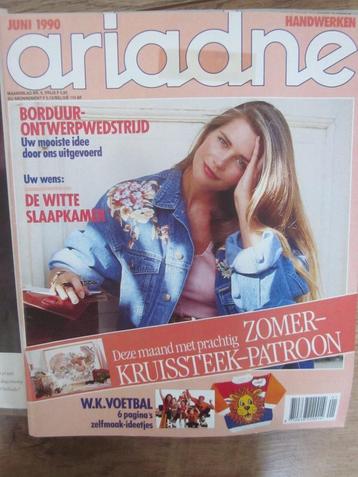 Ariadne Maandblad voor Handwerken juni 1990 beschikbaar voor biedingen