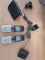 Panasonic Draadloze Telefoon Set - 2 Handsets, Ophalen of Verzenden, Gebruikt, 2 handsets