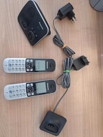 Panasonic Draadloze Telefoon Set - 2 Handsets beschikbaar voor biedingen