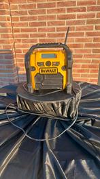 DeWalt bouwradio, Ophalen of Verzenden, Zo goed als nieuw, Bouwradio