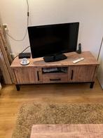 Te koop mango tv meubel met gratis goed werkende televisie, Huis en Inrichting, Kasten | Wandmeubels, Ophalen, Zo goed als nieuw