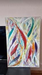 Orgineel abstract schilderij, Ophalen of Verzenden