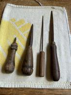 Vier priemen, Antiek en Kunst, Antiek | Gereedschap en Instrumenten, Ophalen of Verzenden