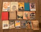 Antieke jeugd en avontuur boeken bananen doos 8 1900-1950, Ophalen, Zo goed als nieuw