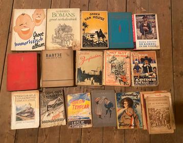 Antieke jeugd en avontuur boeken bananen doos 8 1900-1950 beschikbaar voor biedingen
