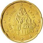 20 eurocent San Marino 2005 unc, Postzegels en Munten, Munten | Europa | Euromunten, San Marino, 20 cent, Ophalen of Verzenden