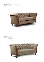 Originele Harris Tweed Chesterfield Collectie fauteuils Stof, Nieuw, Ophalen of Verzenden, Stof