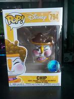 Chip Funko Pop Belle en het Beest Disney, Nieuw, Ophalen of Verzenden