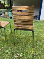 Eetkamer stoelen 4 stuks, 10 euro per stoel, Ophalen, Gebruikt, Bruin, Vier