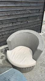 Tuinset loungeset, Kunststof, Gebruikt, Minder dan 60 cm, Rond