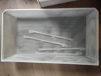 ikea draadmanden inclusief rails 2 stuks, Huis en Inrichting, Kasten | Kledingkasten, Ophalen, Gebruikt, 25 tot 50 cm, Minder dan 100 cm