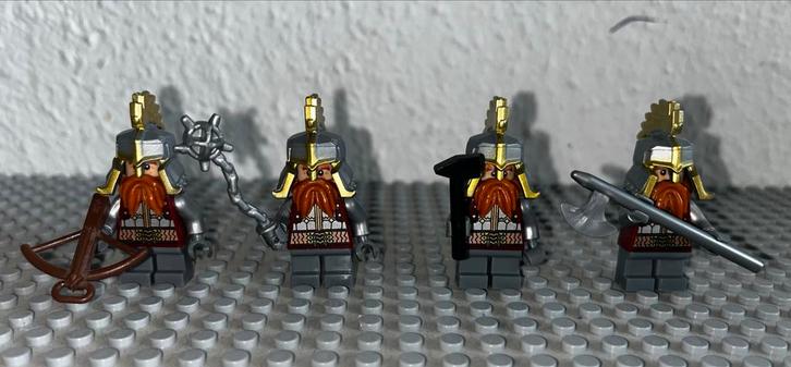Lego Dwergen IJzervoet - 4 stuks, Kinderen en Baby's, Speelgoed | Duplo en Lego, Gebruikt, Lego, Losse stenen, Ophalen of Verzenden