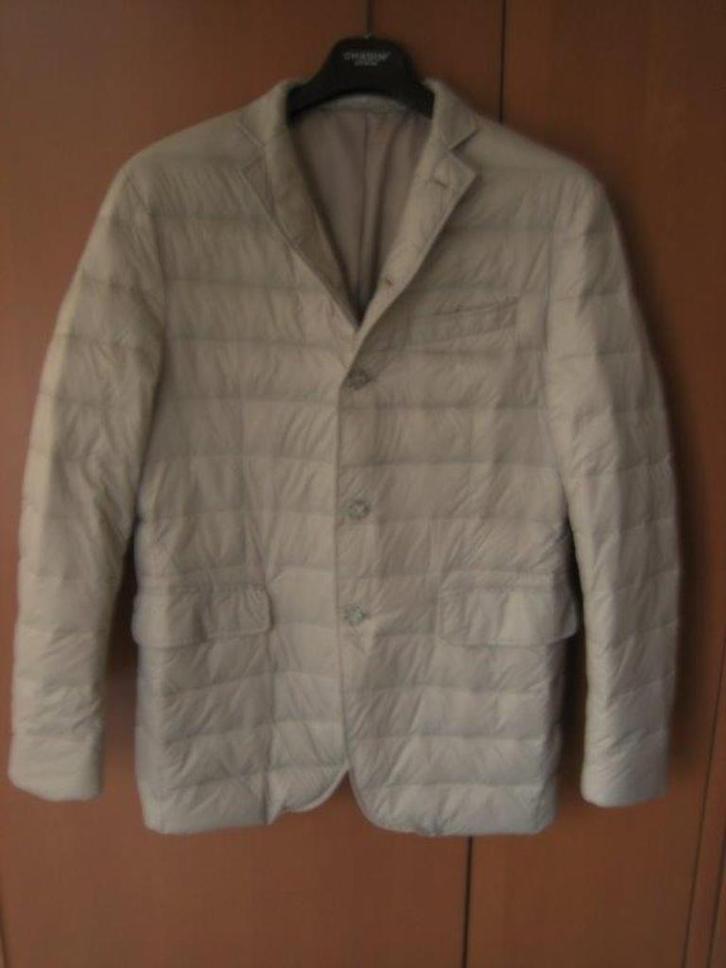 Heerlijk naturel donsjasje VAN GILS, maat S-M snazzeys, Kleding | Heren, Jassen | Winter, Nieuw, Maat 48/50 (M), Beige, Verzenden