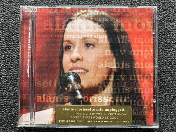CD - Alanis Morissette - MTV Unplugged, Cd's en Dvd's, Cd's | Rock, Zo goed als nieuw, Poprock, Ophalen of Verzenden