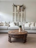 Unieke chakki-tafel uit India - salontafel, Antiek en Kunst, Antiek | Meubels | Tafels, Ophalen