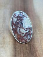 Jaspis Edelsteenring - Maat 20.5, Overige materialen, Nieuw, Ophalen of Verzenden, Dame of Heer