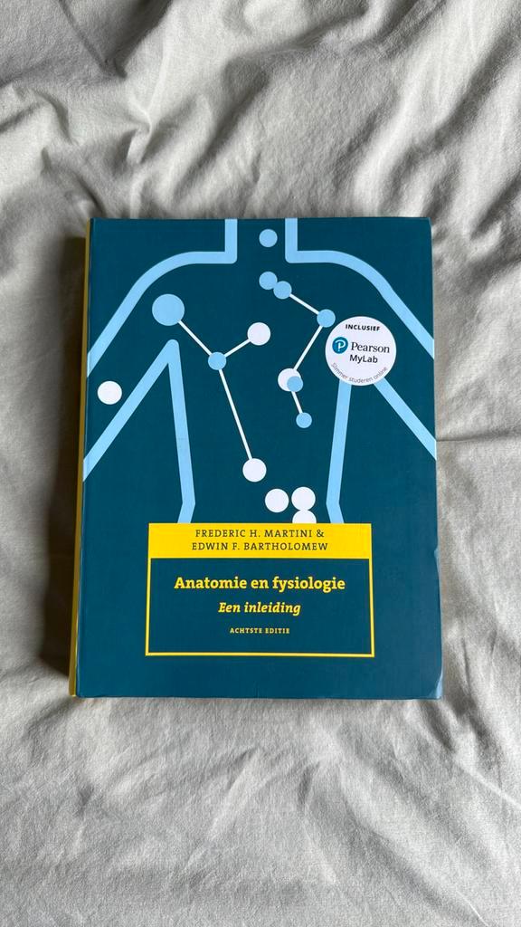 Anatomie en fysiologie, 8e editie met MyLab NL, Boeken, Schoolboeken, Zo goed als nieuw, Nederlands, Overige niveaus, Ophalen
