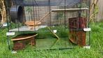 Hamsterkooi., Dieren en Toebehoren, Knaagdieren en Konijnen | Hokken en Kooien, Kooi, Minder dan 75 cm, Zo goed als nieuw, Ophalen