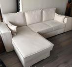 Hoekbank, Huis en Inrichting, Banken | Complete zithoeken, Ophalen, Zo goed als nieuw, Leer, Modern