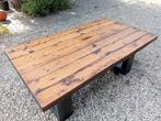 Landelijke salontafel, Huis en Inrichting, Tafels | Salontafels, Ophalen, Gebruikt, 100 tot 150 cm, 50 tot 100 cm