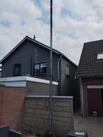 Antennemast / kantelmast 9 meter met kantelbok, Ophalen, Gebruikt, Mast