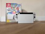 Nintendo switch oled met accesoires, Spelcomputers en Games, Spelcomputers | Nintendo Switch, Ophalen, Zo goed als nieuw, Met 2 controllers
