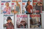 Burda Handig en Creatief nr. 1,2,3,4,5/Borduren,Haken,Breien, Hobby en Vrije tijd, Kledingpatronen, Verzenden, Zo goed als nieuw