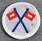 Kriegsmarine Signalmatrose Patch, Verzamelen, Embleem of Badge, Duitsland, Marine, Verzenden