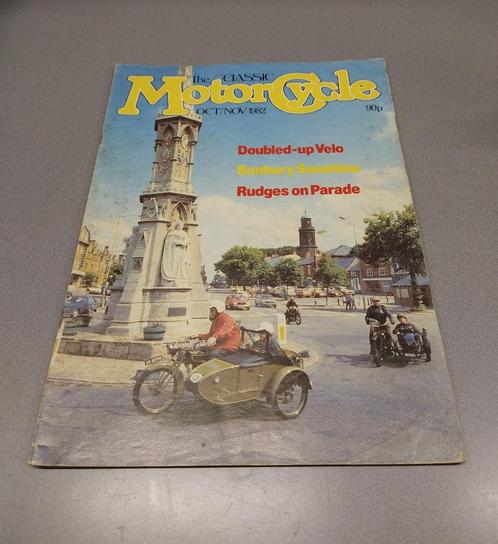 The Classic Motorcycle oktober/november 1982, Boeken, Motoren, Gelezen, Verzenden