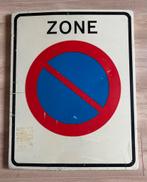 Verkeersbord Parkeer Zone 53 x 67 cm, Ophalen