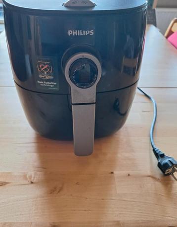 Prima werkende Philips airfryer HD9721 zwart  beschikbaar voor biedingen