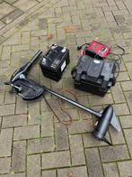Fluistermotor, accu, accubak en acculader, Watersport en Boten, Ophalen, Motor en Techniek, Zeilboot of Motorboot