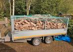 Droog Eiken brandhout haardhout kachelhout gratis bezorgd, Tuin en Terras, Haardhout, 6 m³ of meer, Ophalen, Eikenhout, Blokken