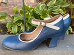 Fly London pumps met bandje maat 39, 22,50€, Blauw, Dansschoenen, Ophalen of Verzenden, Zo goed als nieuw