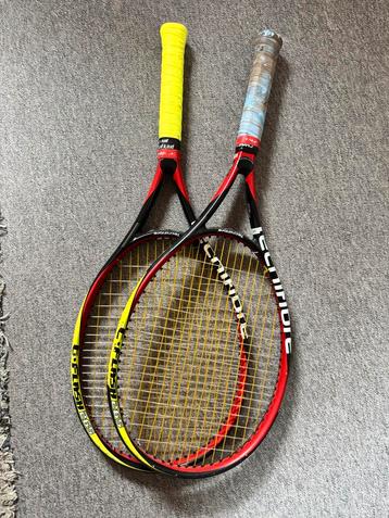 Twee Tecnifibre Tennisrackets beschikbaar voor biedingen