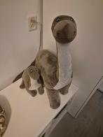 Dinosaurus knuffel 2x, Kinderen en Baby's, Speelgoed | Knuffels en Pluche, Ophalen of Verzenden, Zo goed als nieuw, Overige typen