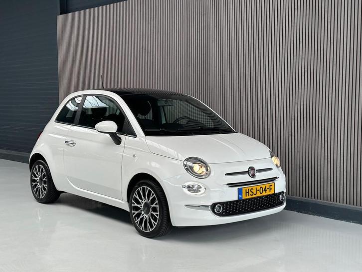 Fiat 500 1.0 Hybrid |Pano|Cruise|Carplay|DAB|Climate control, Auto's, Fiat, Bedrijf, Te koop, ABS, Airbags, Airconditioning, Alarm
