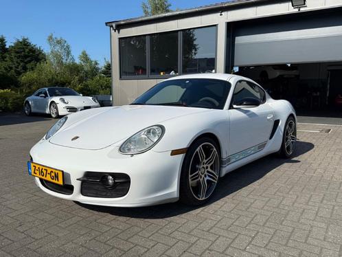 Porsche Cayman S 2007 Wit 19 Inch in zeer goede staat, Auto's, Porsche, Particulier, Cayman, ABS, Airbags, Airconditioning, Boordcomputer