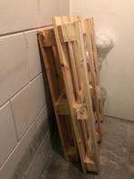 pallets - houten 2 stuks, Doe-het-zelf en Verbouw, Hout en Planken, Ophalen, Gebruikt, 50 mm of meer, Pallet