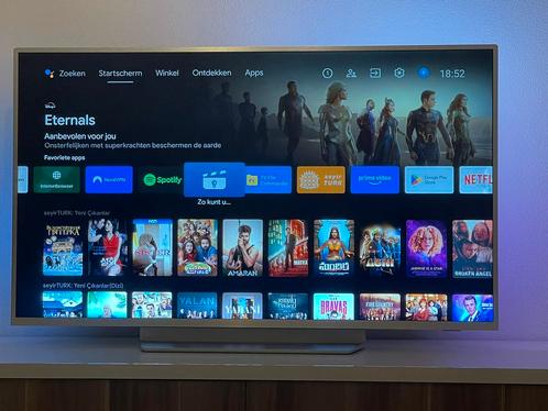 Philips 2018 TV 50”, Audio, Tv en Foto, Televisies, Gebruikt, LED, 100 cm of meer, 4k (UHD), Philips, 50 Hz, Smart TV, Ophalen