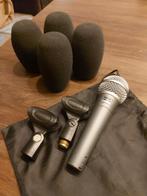 Dynamische Microfoon met Accessoires, Muziek en Instrumenten, Microfoons, Ophalen of Verzenden, Gebruikt, Zangmicrofoon