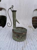 Blikken speelgoed waterpomp, antiek!, Ophalen of Verzenden