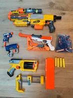 Verzameling Nerf guns / geweren met pijltjes, Ophalen of Verzenden, Gebruikt
