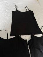 Spaghettitops, Zeeman, Zwart, Maat 46/48 (XL) of groter, Nieuw