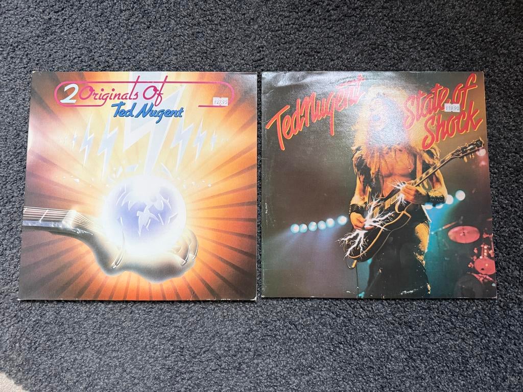 2x Ted Nugent, Cd's en Dvd's, Vinyl | Hardrock en Metal, Ophalen of Verzenden, Zo goed als nieuw