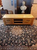 TV meubel, televisie meubel, mooi zwaar hout 166x50x53, Ophalen of Verzenden