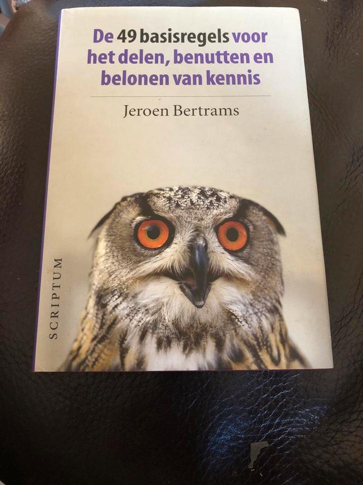 Kennis delen: 49 basisregels door Jeroen Bertrams, Boeken, Economie, Management en Marketing, Zo goed als nieuw, Management, Ophalen of Verzenden