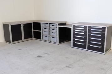 Maatwerk werkplaatsinrichting werkbank garage werktafels beschikbaar voor biedingen